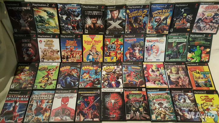 Диски для sony ps2