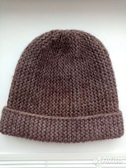 Шапка женская вязаная