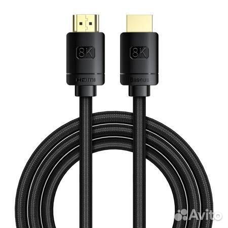 Кабель hdmi baseus High Definition, hdmi 8K- hdmi