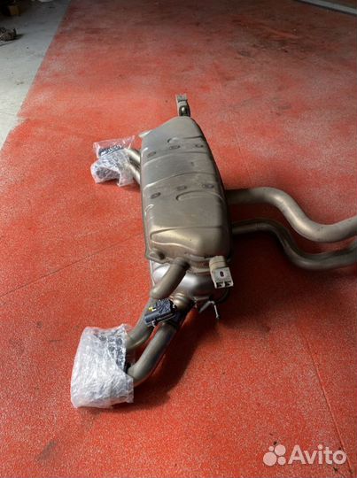 Глушитель на тигуан фольцваген 2016 -2022
