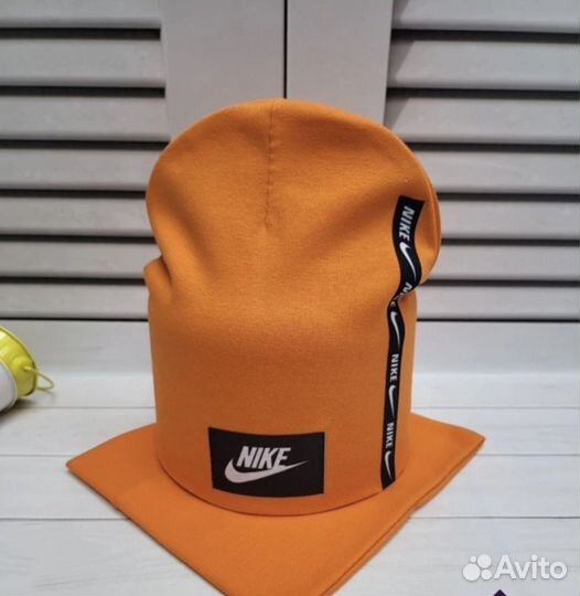 Шапка и снуд nike разные цвета