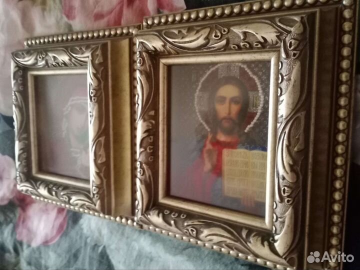 Иконы бисером Венчальная пара