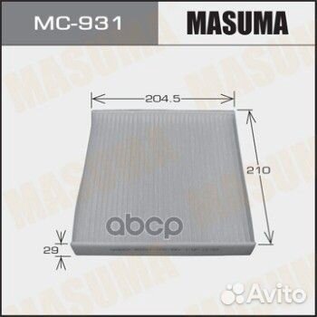 MC-931 Фильтр салона honda jazz 1.2/1.4