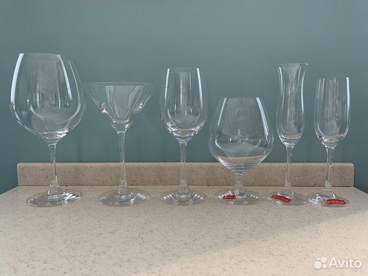 Бокалы в ассортименте