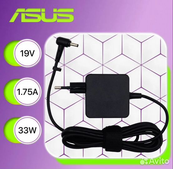 Блок питания ноутбука Asus 19V 1.75A 33W