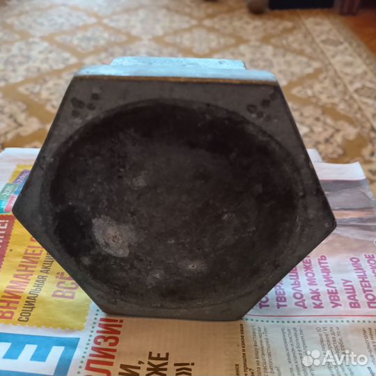 Пепельница бронза