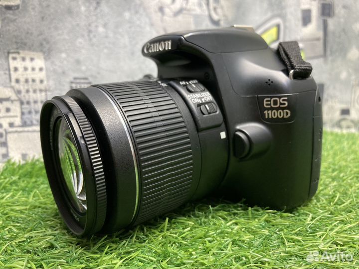 Canon 1100D Kit 18-55mm 3.5-5.6 IS II 3800 кадров