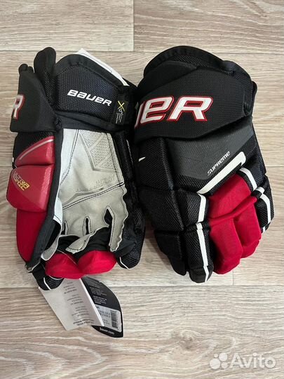 Краги хоккейные размер 14 bauer