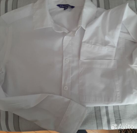 Школьные рубашки для мальчиков 128