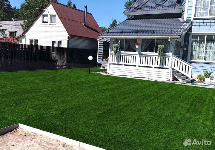 Рулонный газон