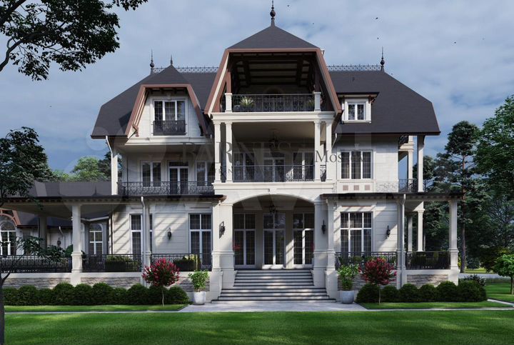 Дом 1104 м² на участке 48 сот.