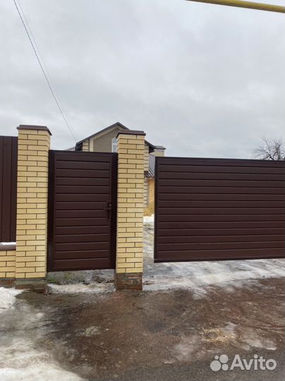 Откатные ворота автоматические