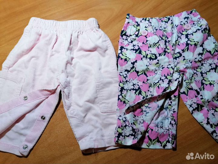 Одежда для девочки пакетом от 3 месяце и побольше
