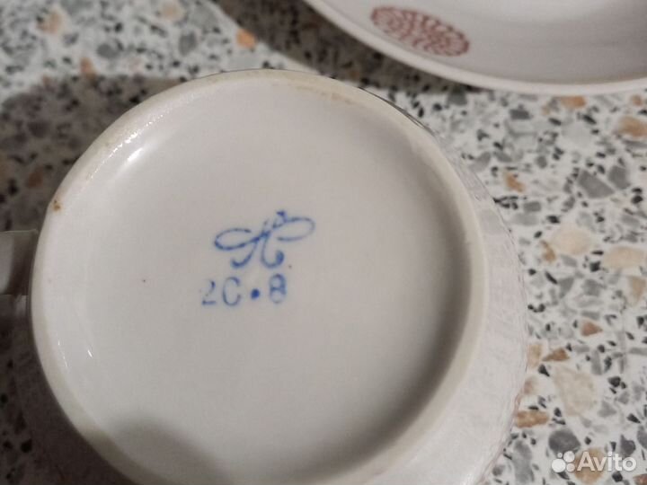 Чайный сервиз Полонский фарфор СССР