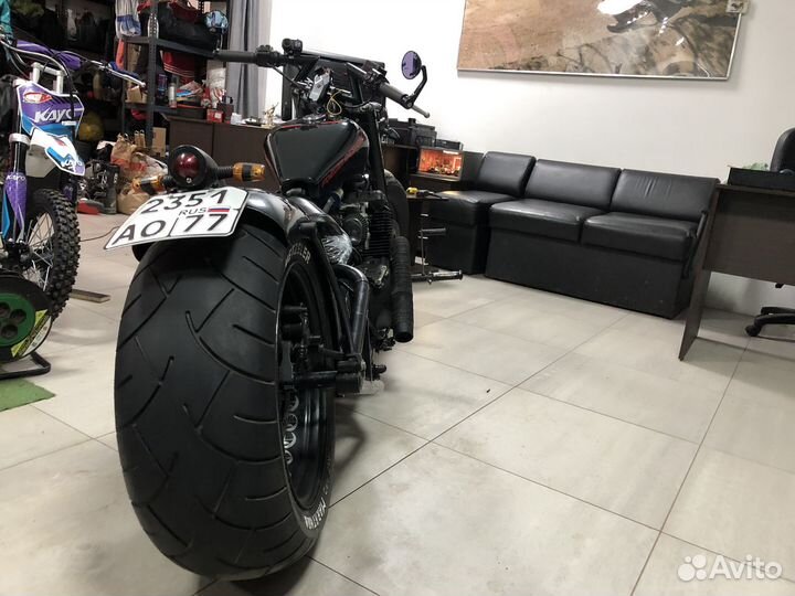 Боббер на базе Kawasaki ZR750