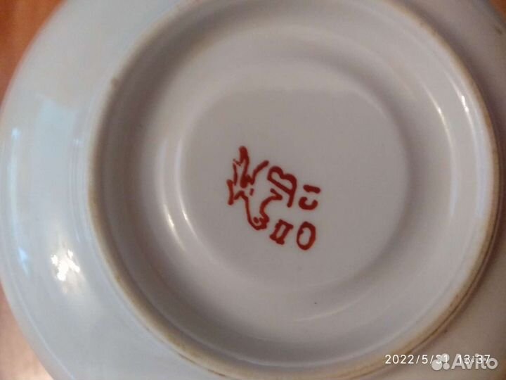 Посуда, чашки с блюдцем лфз