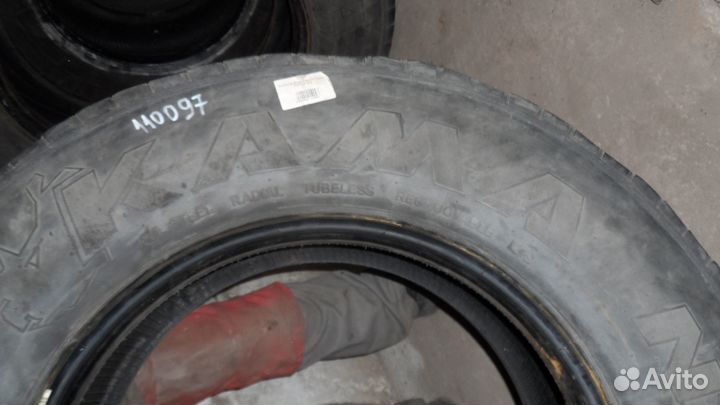 Шина грузовая рулевая Кама 315/70 R 22,5 б/у глу