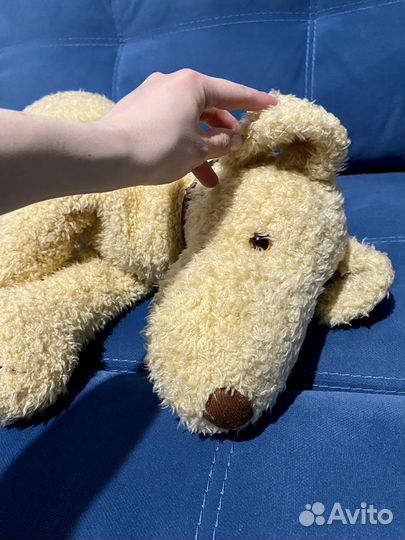 Пес собака игрушка с антистресс лапами