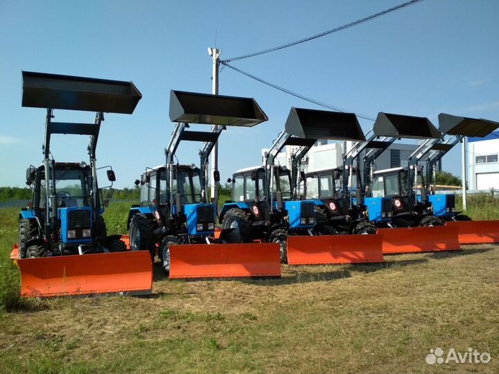 Отвал двухсторонний на мтз усиленный