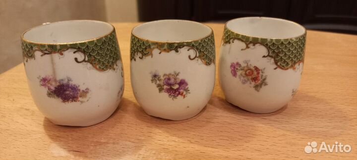 Коллекционные фарфоровые кофейные чашки