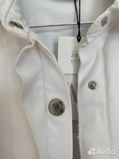 Рубашка белая женская zara oversize