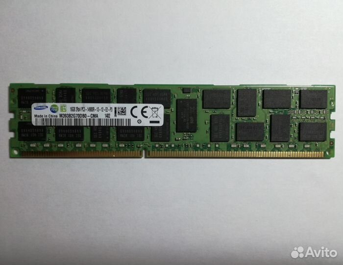 RAM 16GB samsung DDR3 1866MHz PC3-14900R ECC REG