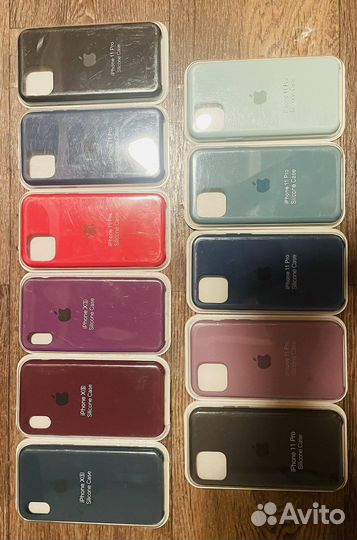 Чехлы на айфон Silicone Case