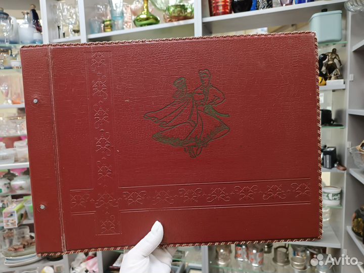 Советский Фотоальбом Красный Сделано В СССР