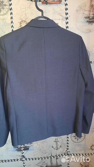 Костюм школьный для мальчика серый