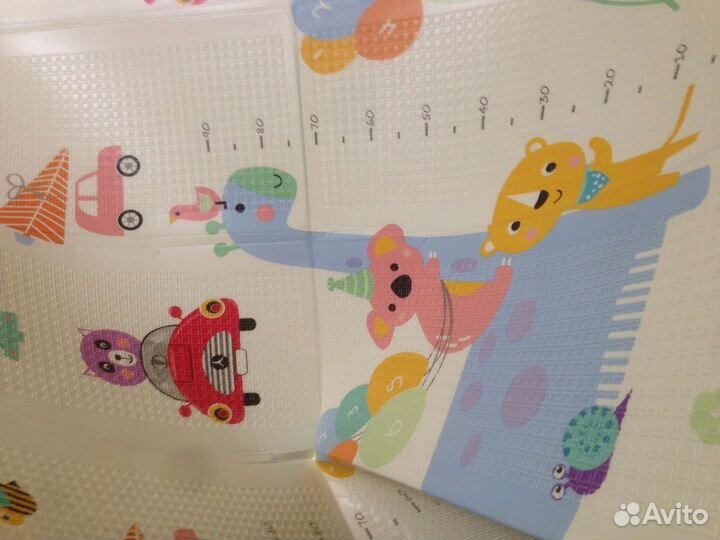 Складной детский коврик для ползанья