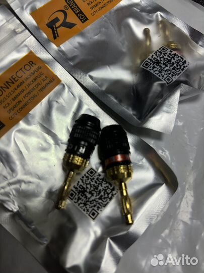 Акустический коннектор разъём Банан Banana