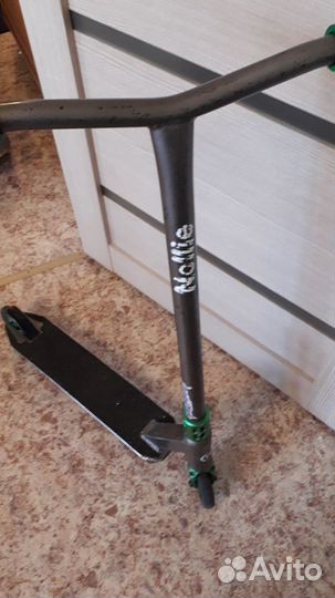 Самокат трюк. TT Nollie, скейт Oxelo, пениборд