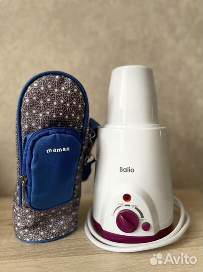 Подогреватель для бутылочек balio и автомобильный