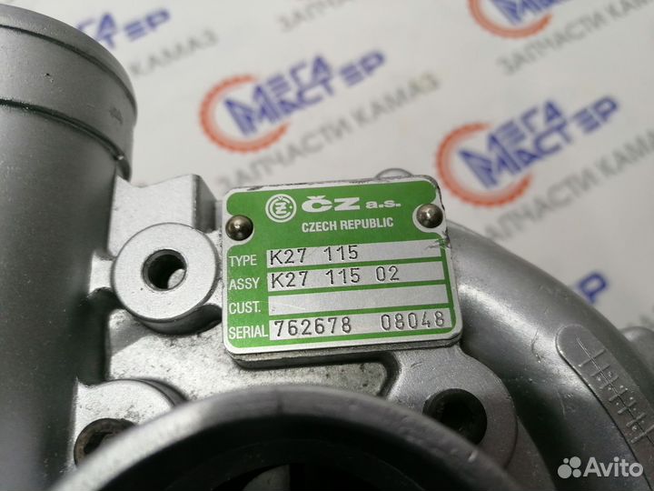 Турбокомпрессор Камаз евро-1 / чехия