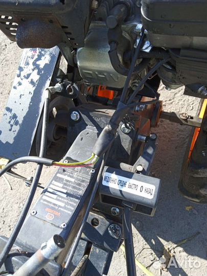 На мотоблок