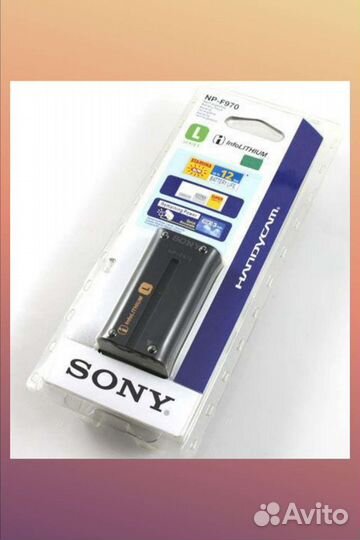 Аккумулятор Sony NP-F970. (Новый.)