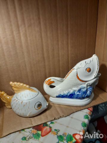 Золотая рыбка, икорница