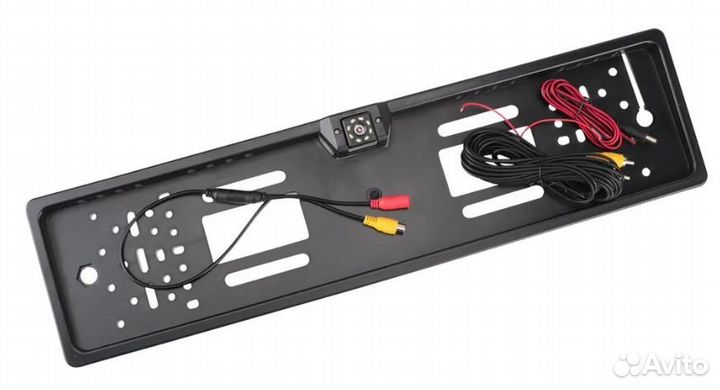 Рамка номера с камерой заднего вида