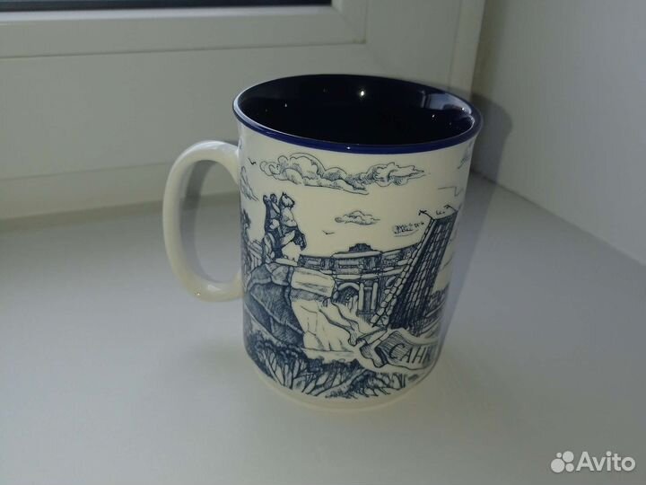 Кружка керамика Санкт-Петербург