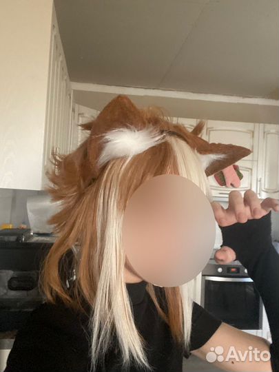 Парик+ушки