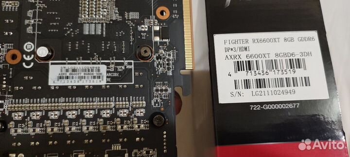 Видеокарта AMD radeon rx 6600 xt