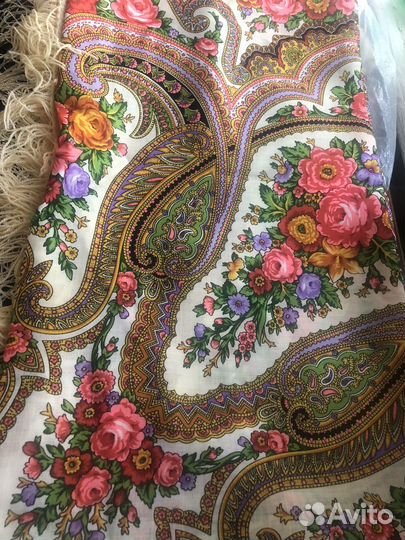 Павловопосадский платок 146 р, Любава