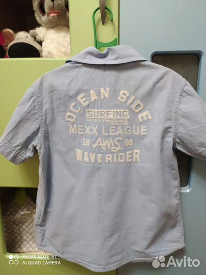 Рубашки 5-6 лет одежда для садика