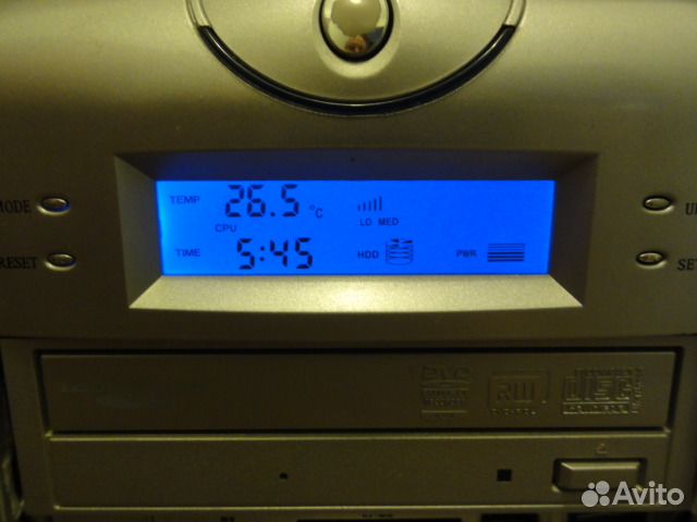 Современный корпус с LCD экраном для Пк