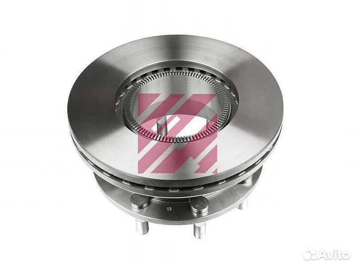 Диск тормозной задний Ивеко 377x151.3x45x225