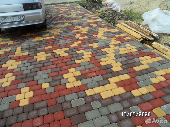Укладка тротуарной плитки (возможна доставка)