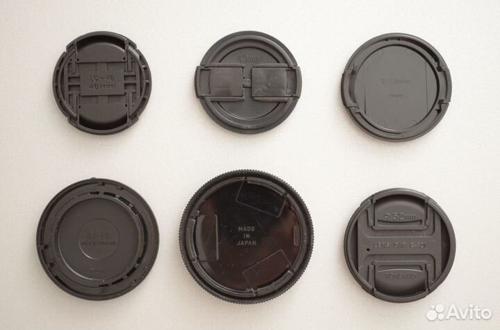 Крышки для объективов и камер (Canon, Nikon)