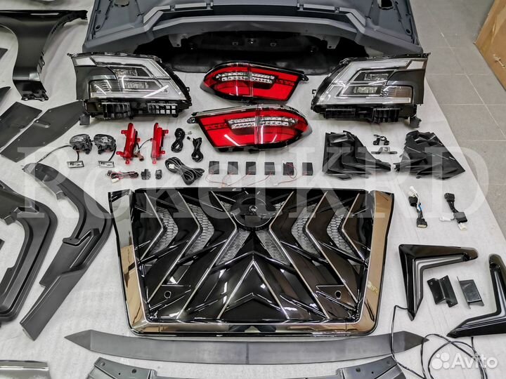 Рестайлинг Nissan Patrol Y62 Hawk Качество