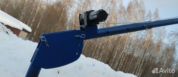 Мини кран на прицеп