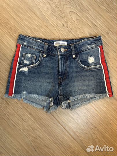 Шорты Zara с лампасами 32 размер XXS - XS